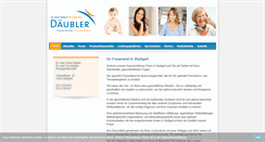 Desktop Screenshot of dr-daeubler.de